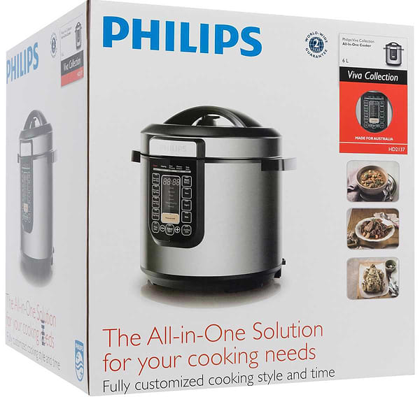 Фото - Мультиварка-скороварка Philips HD2137/40