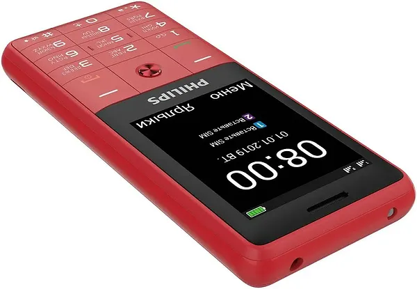 Фото - Мобільний телефон Philips Xenium E169 Dual Sim Red