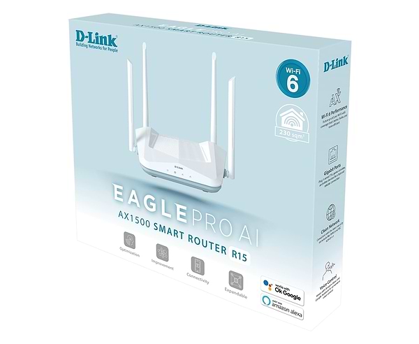 Фото - Маршрутизатор інтернет WiFi6 D-Link R15
