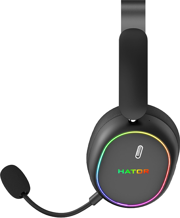 Фото - Уценка - Гарнитура беспроводная игровая Hator Phoenix 2 Wireless Black (ESH40)