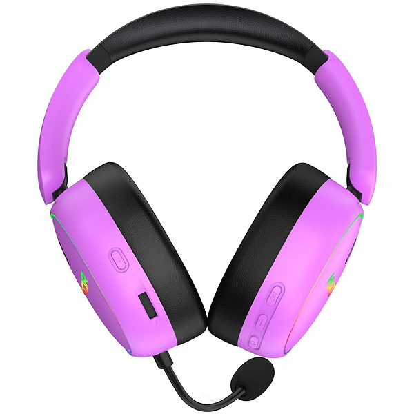Фото - Гарнитура беспроводная игровая Hator PHOENIX 2 Hi-Res (ESH42) Wireless Cyber Violet