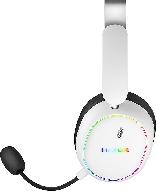 Фото - Гарнитура беспроводная игровая Hator Phoenix 2 Wireless White (ESH41)
