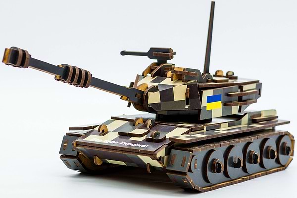 Фото - 3D пазлы PuzzleOk Танк 162 дет. (162-0074)