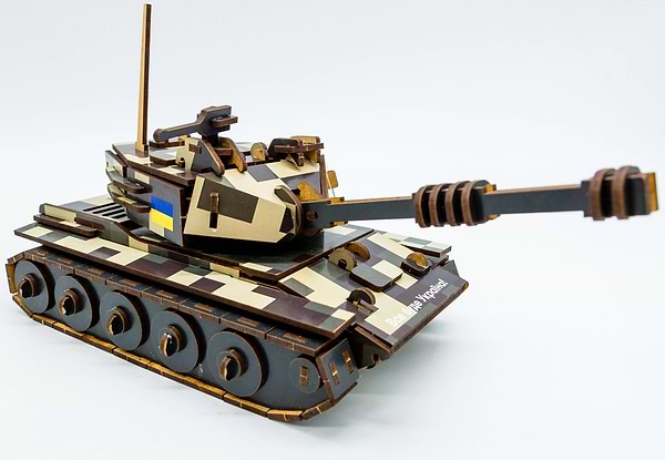 Фото - 3D пазлы PuzzleOk Танк 162 дет. (162-0074)