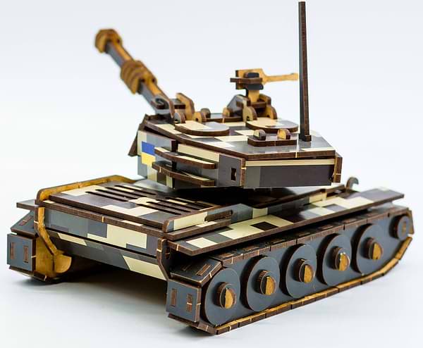 Фото - 3D пазлы PuzzleOk Танк 162 дет. (162-0074)