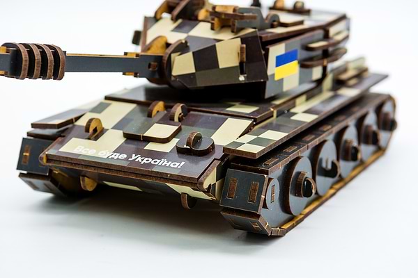 Фото - 3D пазлы PuzzleOk Танк 162 дет. (162-0074)