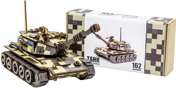 Фото - 3D пазлы PuzzleOk Танк 162 дет. (162-0074)