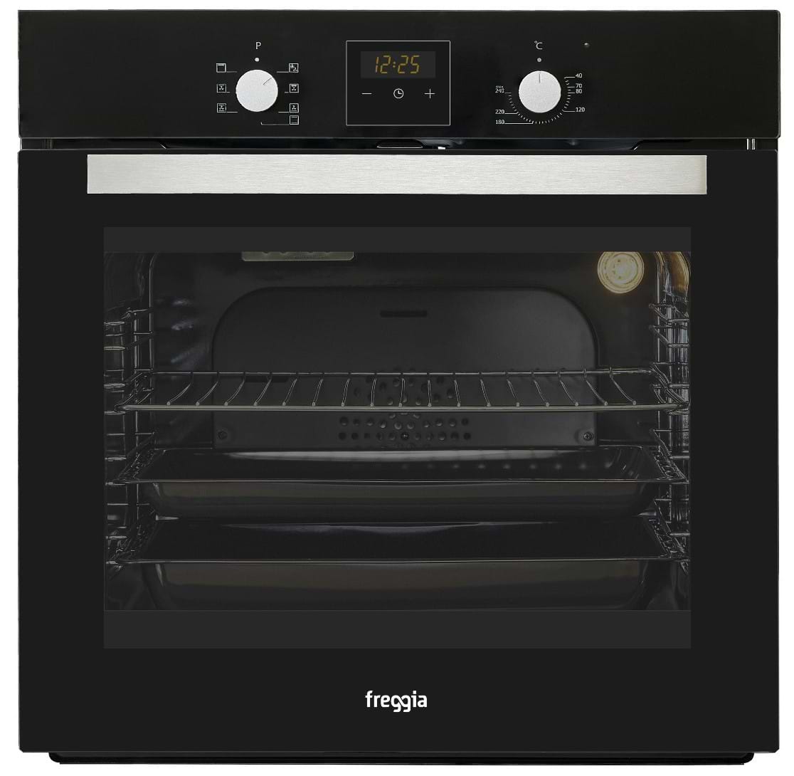 Купить Духовой шкаф электрический Freggia OESB67B - Фото 1 Духовой шкаф электрический Freggia OESB67B - Фото 1