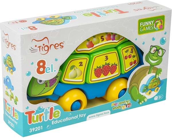 Фото - Сортер Tigres «Розумна черепаха» (39201)