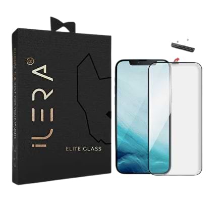 Захисне скло для смартфону ILera DeLuxe FullCover Glass for iPhone 14 Pro (iLFCDL14PR) - Фото 1