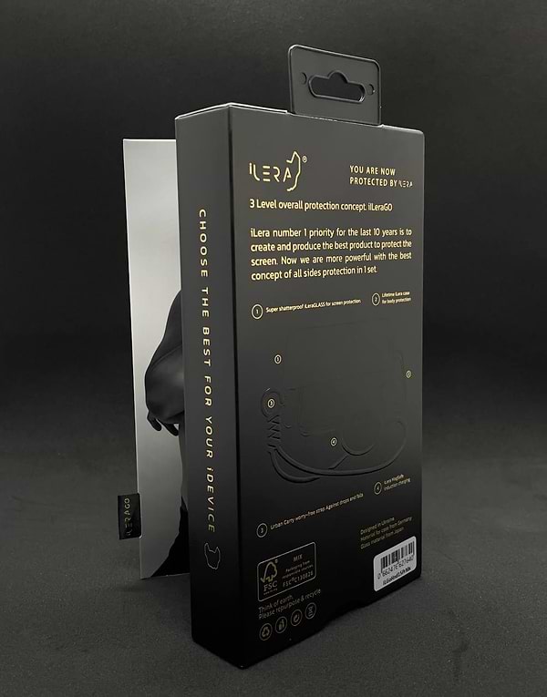 Фото - Чохол для смартфону ILera Go Ice Case Deluxe Set 4-in-1 /чохол,скло,ремінець + MagSafe/ 15 Pro Max (iLGoHnd15PrMx)