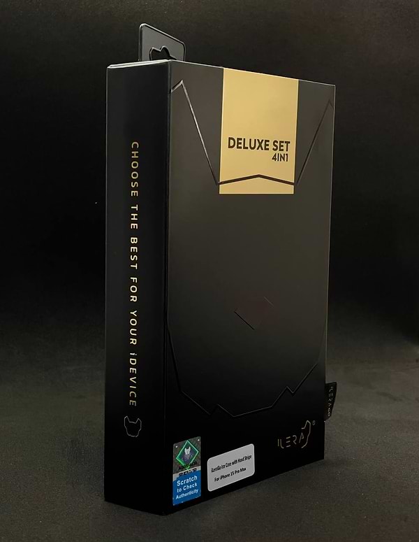 Фото - Чохол для смартфону ILera Go Ice Case Deluxe Set 4-in-1 /чохол,скло,ремінець + MagSafe/ 15 Pro Max (iLGoHnd15PrMx)