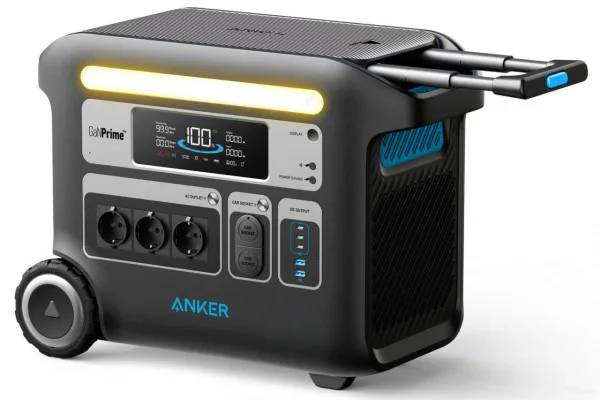 Зарядна станція універсальна Anker SOLIX F2000 Portable Power Station 2048Wh 2300W - Фото 1