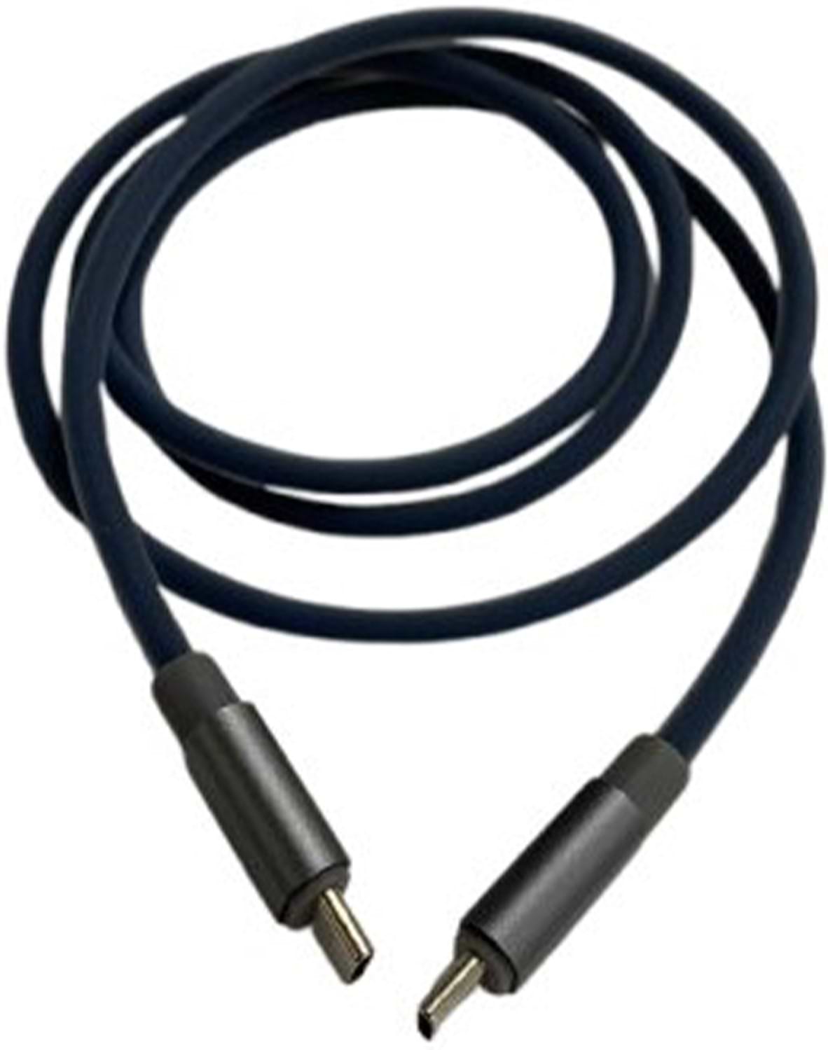 Кабель синхронізації даних UMETRAVEL С6С Type-C/Type-C Silicone Blue - Фото 1