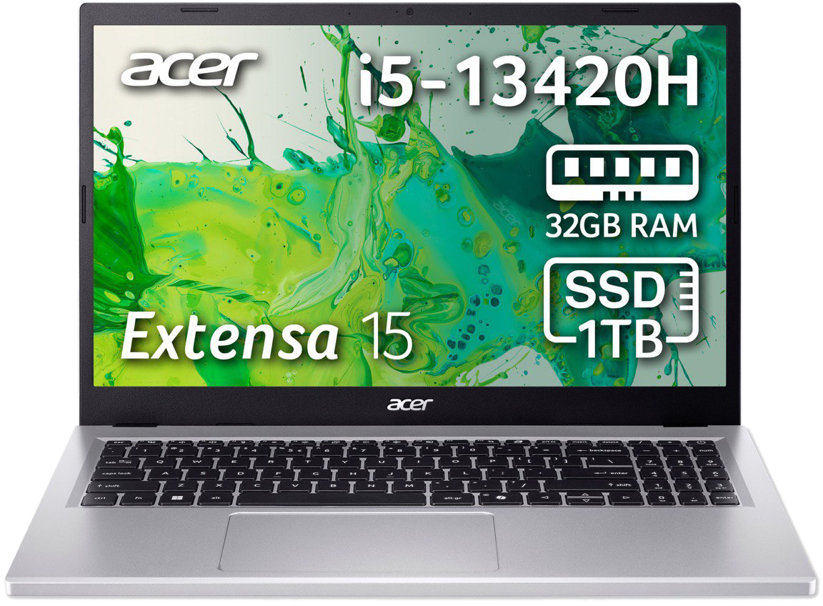 Ноутбук Acer Extensa 15 EX215-57-57UN (NX.EJBEU.00A) Pure Silver