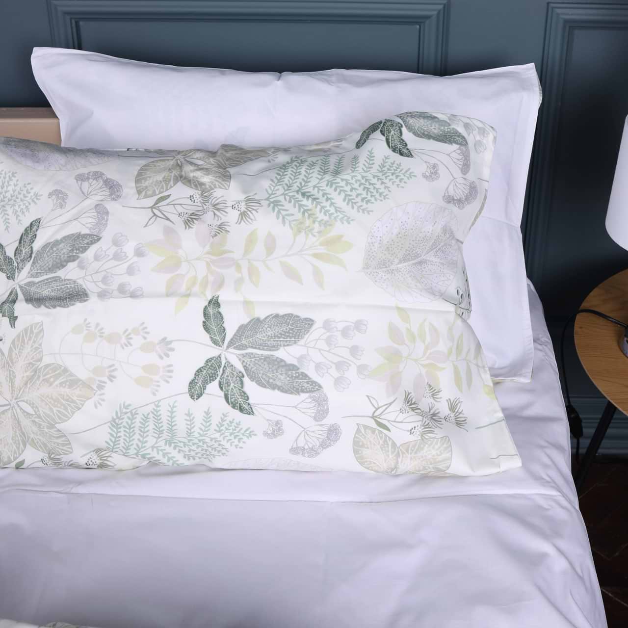 Наволочка MirSon Сатин 22-1412 Leaf ornament 70х70 см (2200011122977)