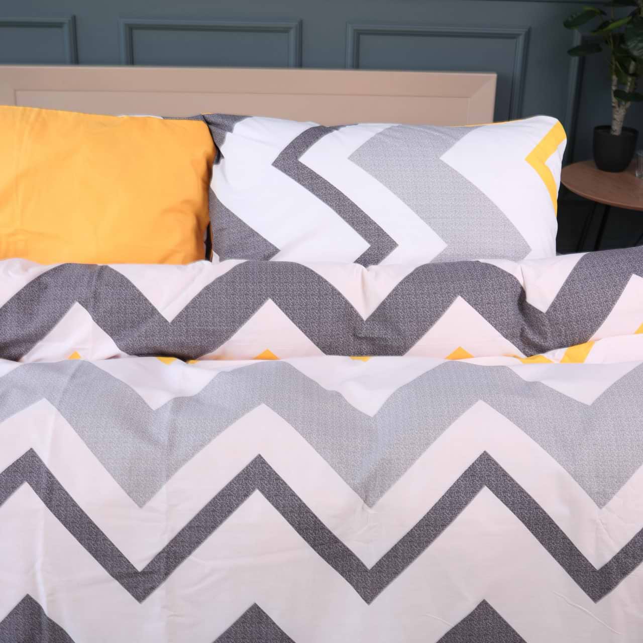 Наволочка MirSon 17-0829 Zigzag ornament Ranforce Elite 70х70 см (2200011565903)