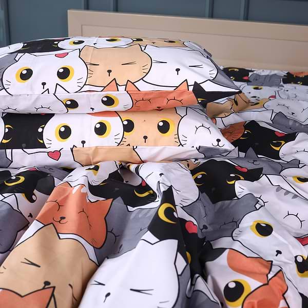 Фото - Наволочка MirSon Ranforce Elite 17-0769 Funny Cat 70х70 см (2200011041858)