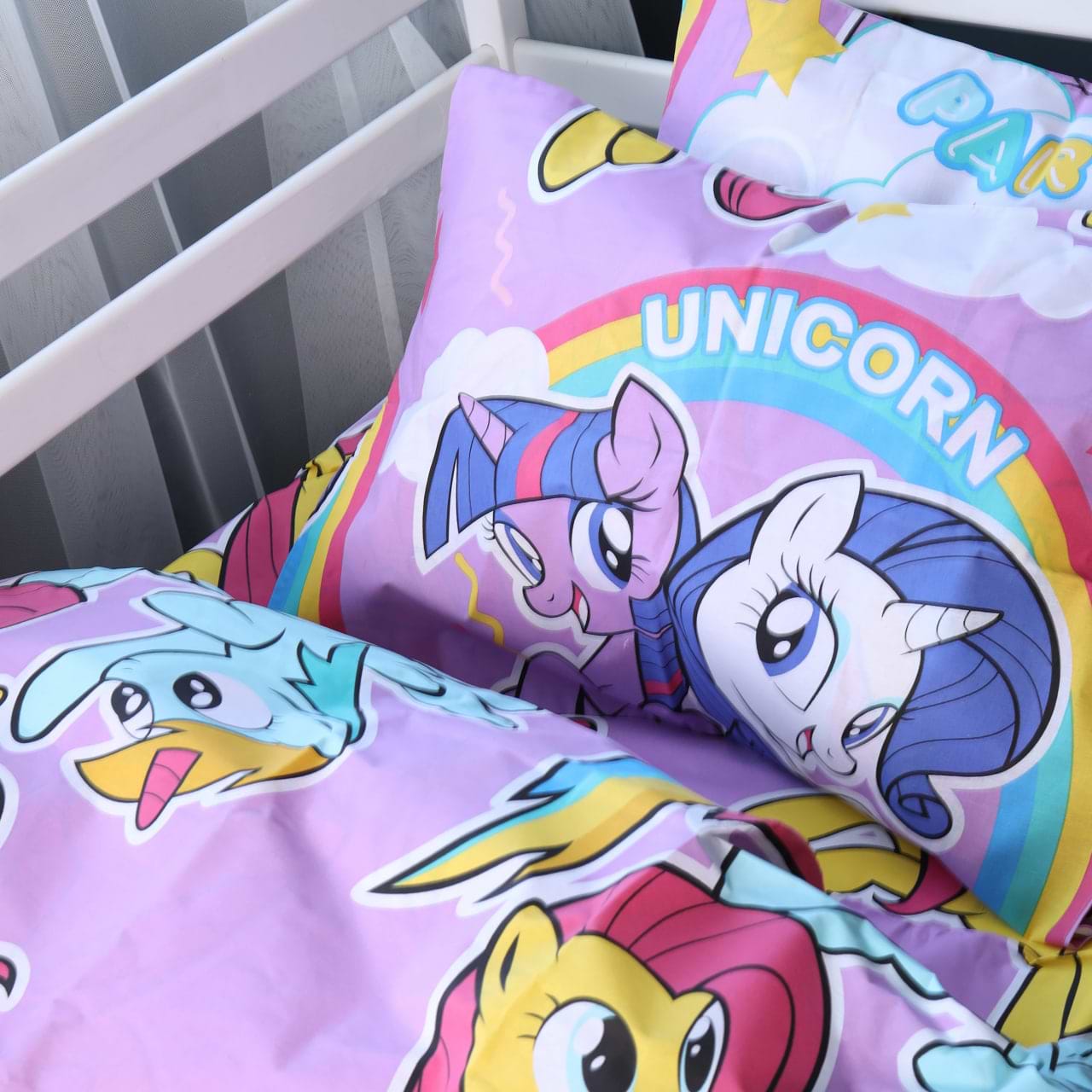 Наволочка MirSon Бязь Kids Time 17-0793 My Little Pony 70х70 (2200011427942)