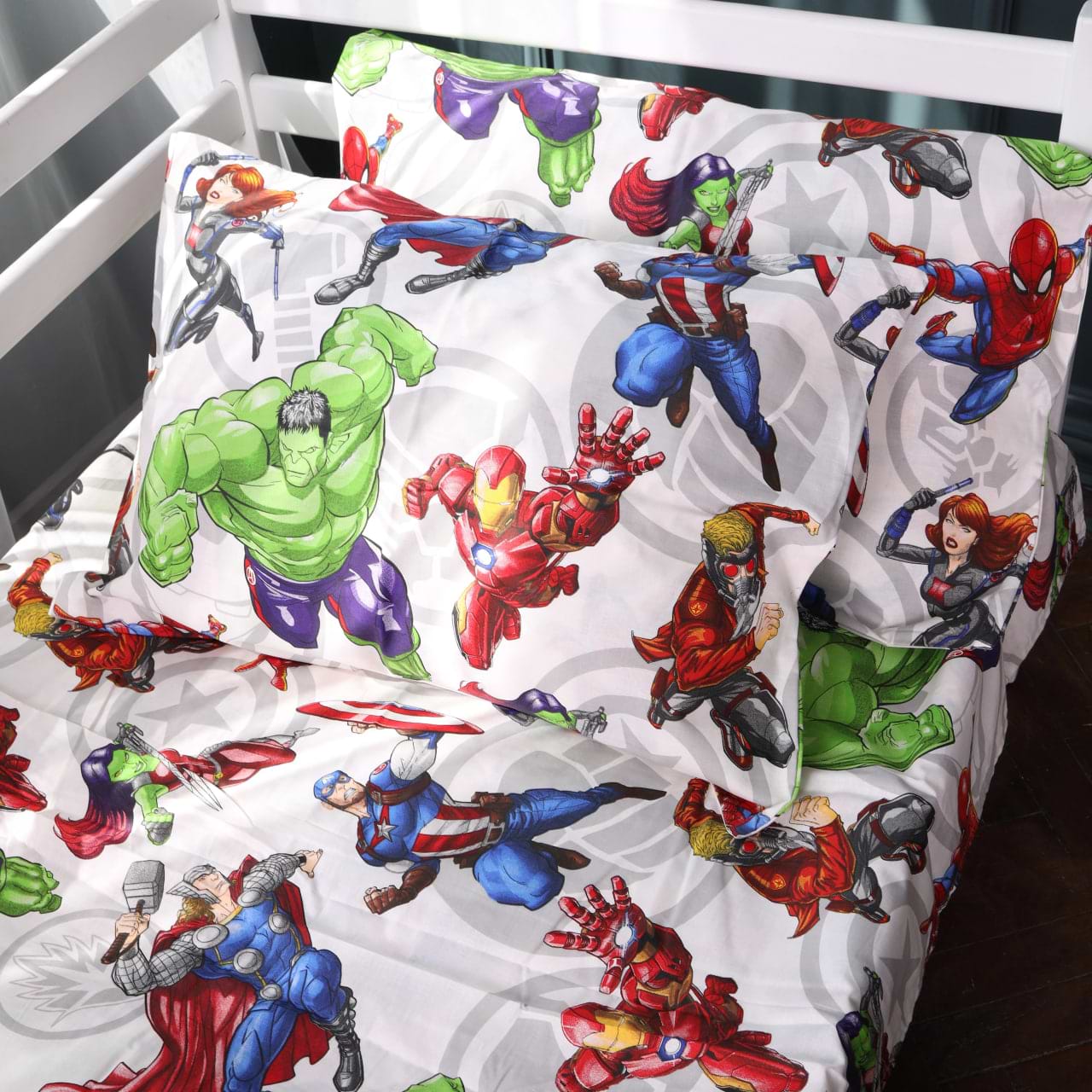 Наволочка MirSon Бязь Kids Time 17-0823 Hero Force 70х70 (2200011553832)