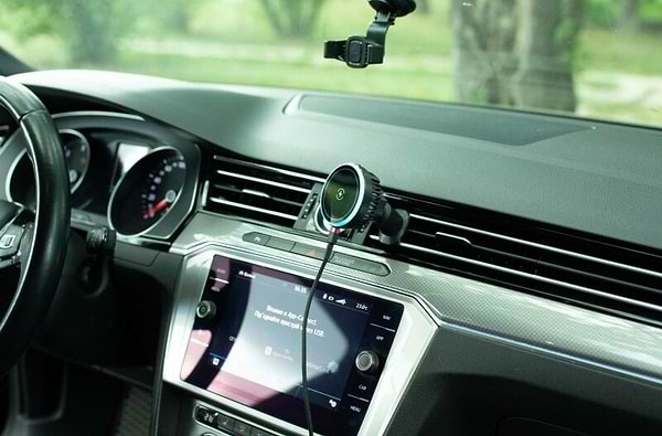 Фото - Автотримач з бездротовою зарядкою Be Phone T2 15W (BEP-T2)