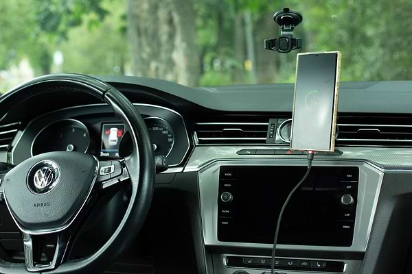 Фото - Автотримач з бездротовою зарядкою Be Phone T2 15W (BEP-T2)