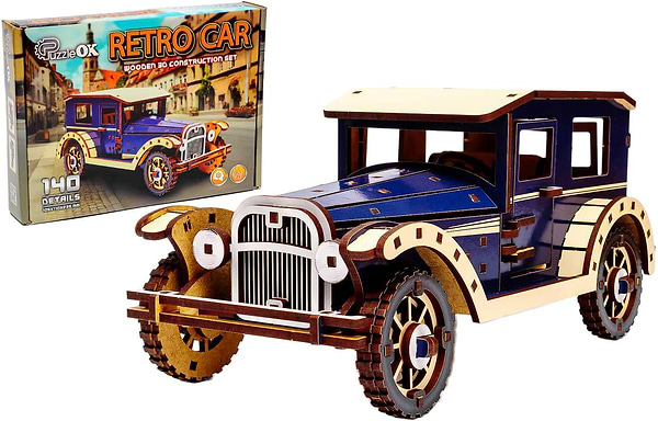 Фото - 3D пазли PuzzleOk Retro car  (Puz-00955)