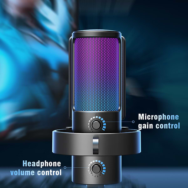 Фото - Мікрофон до комп'ютера Fifine Ampliagame A8 Plus RGB