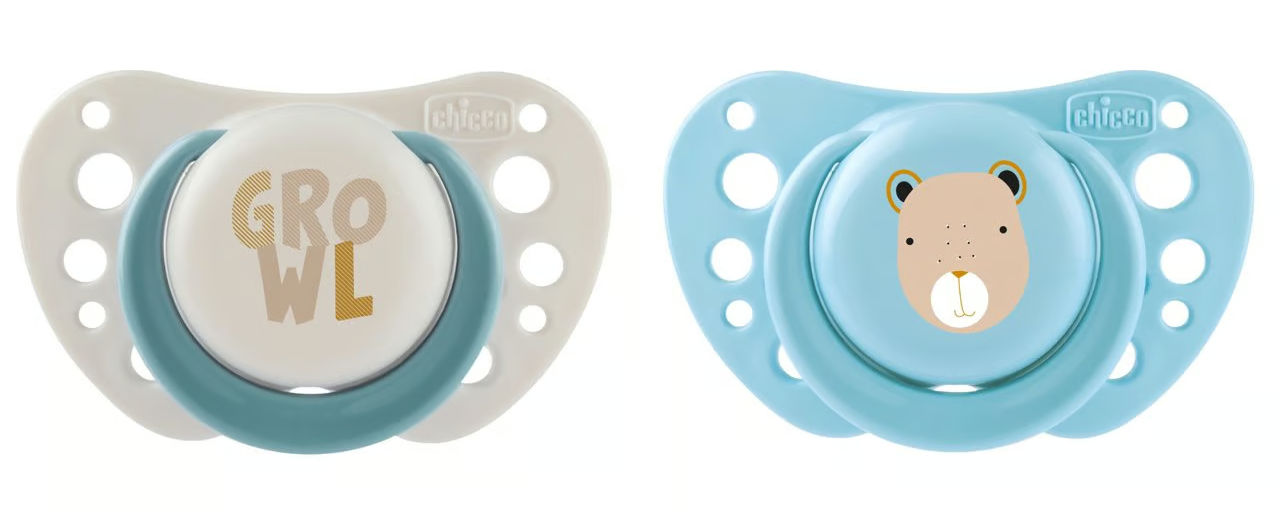 Ортодонтична пустушка Chicco Physioforma Air 2-6 місяців 2 шт. (75031.32) - Фото 1