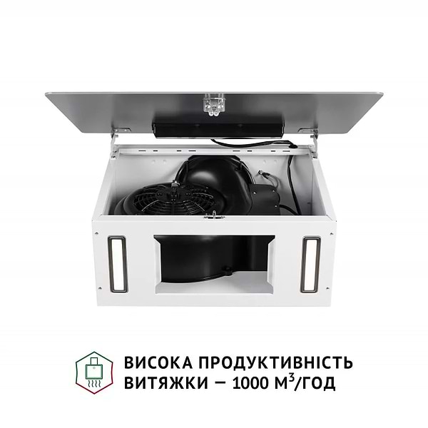 Фото - Витяжка декоративна Perfelli PIANO BIANCA