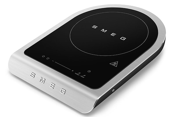 Фото - Плита електрична настільна Smeg PIC01BLMEU