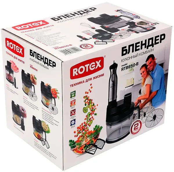 Фото - Уцінка - Блендер заглибний Rotex RTB850-B ##