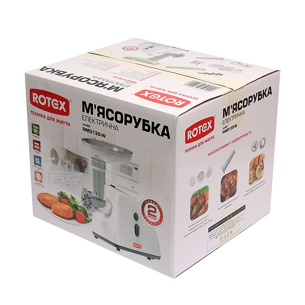 Фото - Мясорубка Rotex RMG100-W
