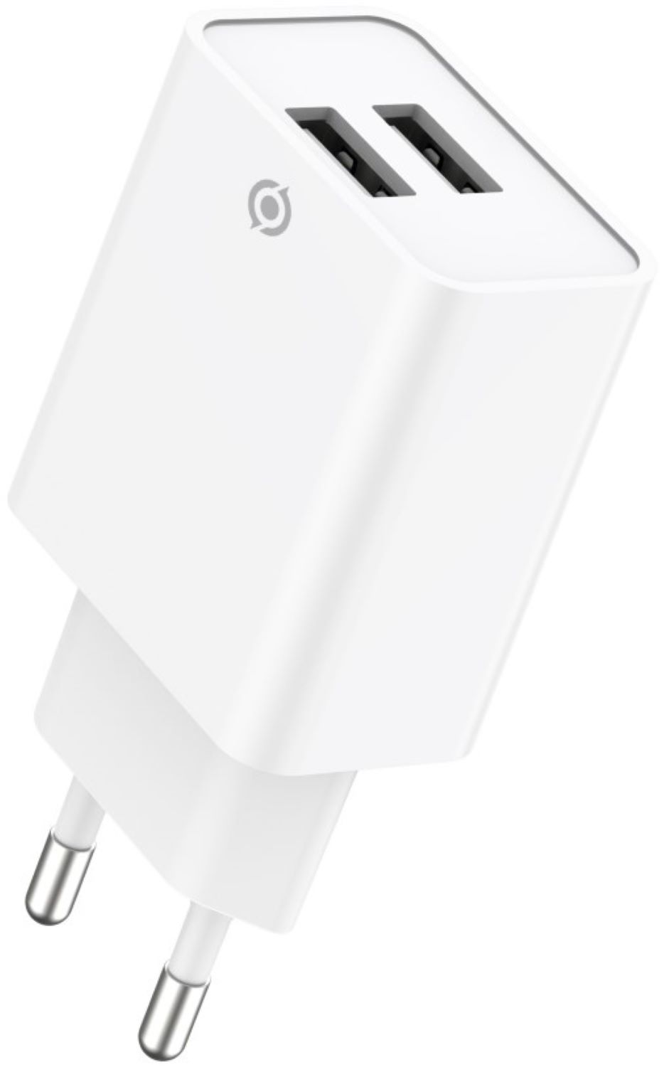 Мережевий зарядний пристрій Piko 2-USB White (TC-24)