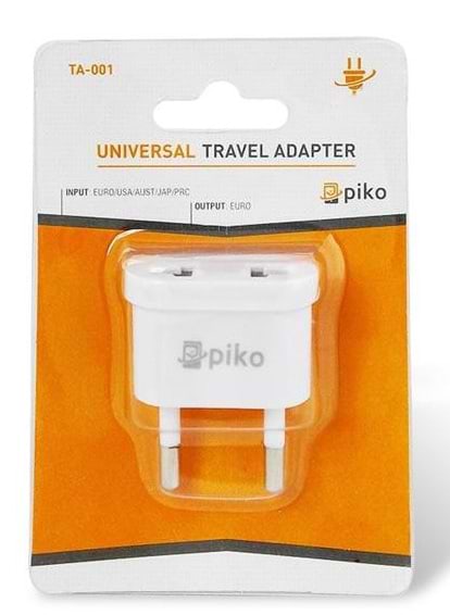 Фото - Перехідник 220В Piko TA-001 White