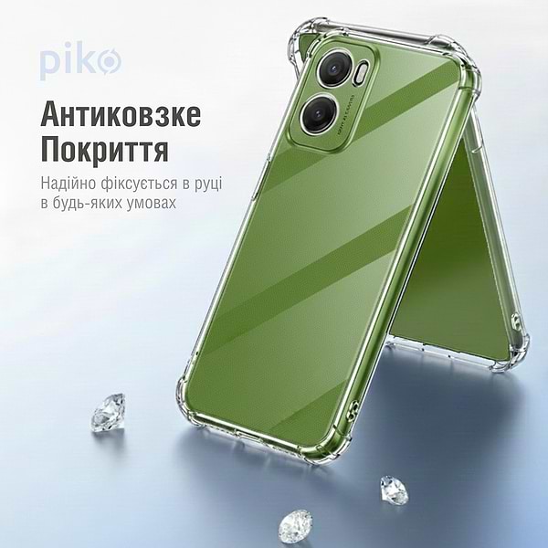 Фото - Чохол для смартфону Piko TPU Shockproof for Motorola Moto G06/G06 Power Transparent (1283126632945)