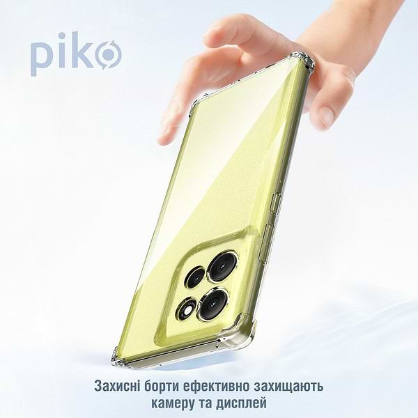 Фото - Чохол для смартфону Piko TPU Shockproof for Motorola Moto G86 Power Light (1283126632969)