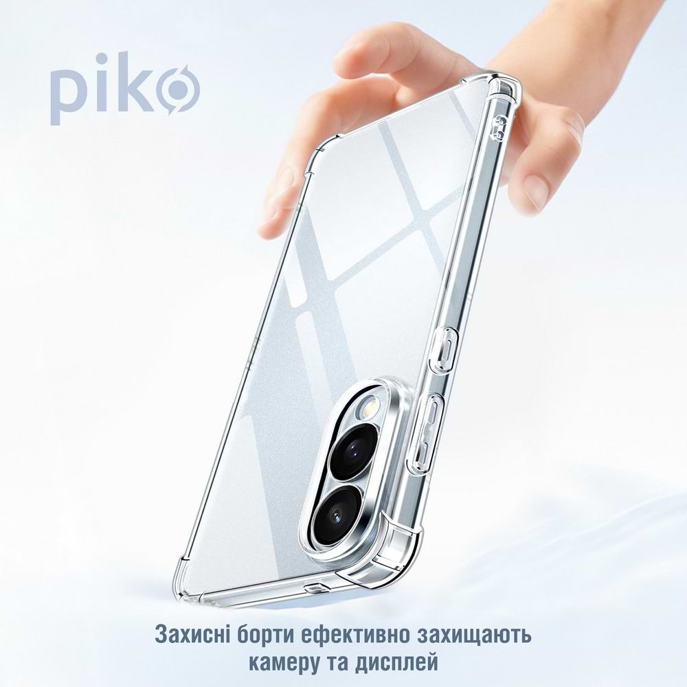 Фото - Чехол для смартфона Piko TPU Shockproof for Samsung Galaxy S25 Edge Light (1283126632990)