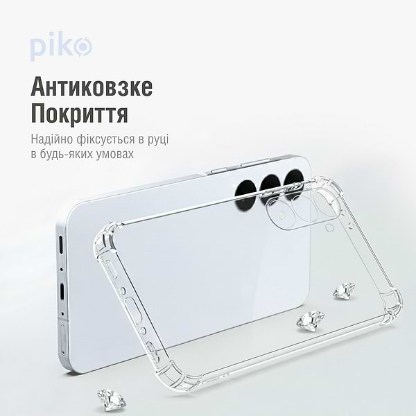 Фото - Чехол для смартфона Piko TPU Shockproof for Samsung Galaxy S25 FE Light (1283126633003)