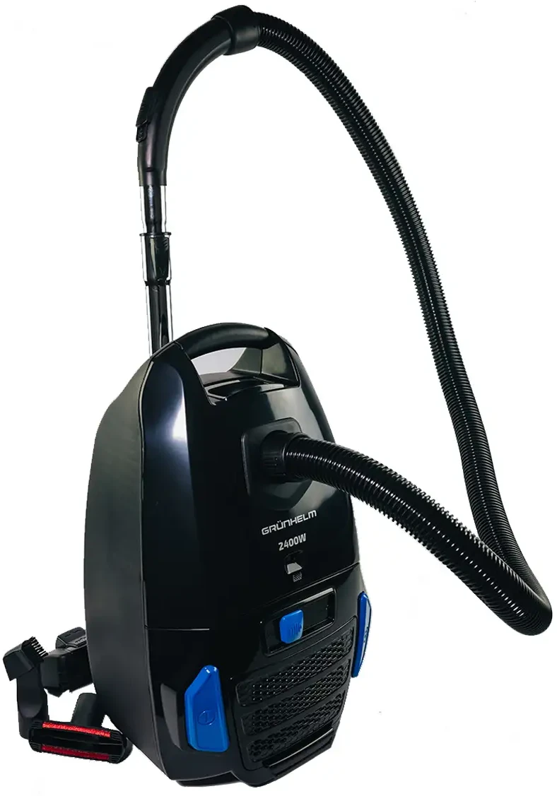 Пылесос для сухой уборки с мешком Grunhelm GVCM244BB с мешком ECO POWER