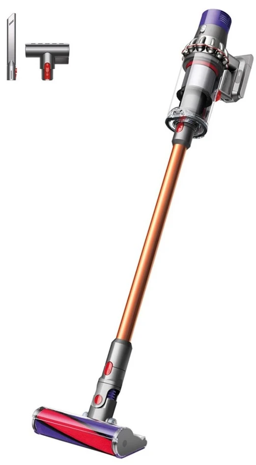 Пилосос ручний для дому Dyson SV58-A V10 Fluffy Никель/Металл/Медь (494869-01)