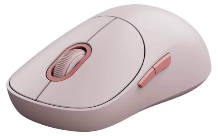 Мышь беспроводная Xiaomi Wireless Mouse 3 Pink - Фото 1