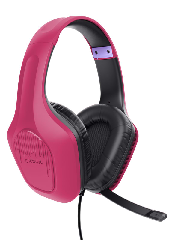Фото - Гарнітура дротова ігрова Trust GXT 415 Zirox Pink (24992)