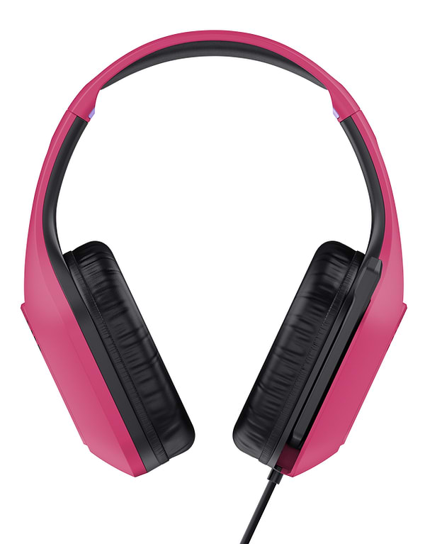 Фото - Гарнітура дротова ігрова Trust GXT 415 Zirox Pink (24992)