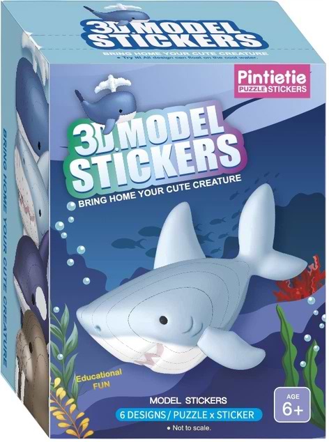Пластиковий конструктор Pintietie Морські тварини в асортименті (PTA0202S)