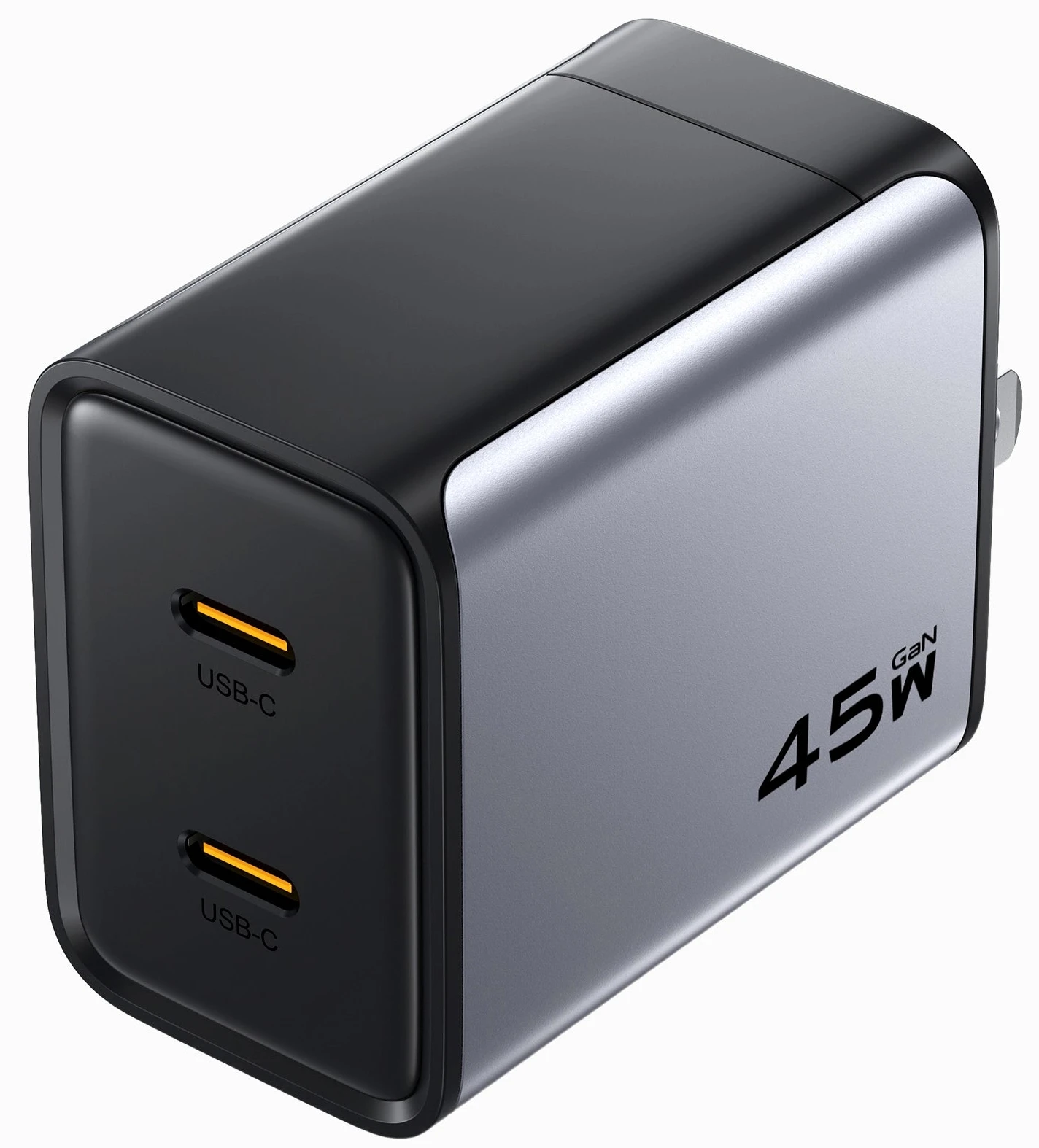 Сетевое зарядное устройство Pisen BOLT Utility 45W 2-Port GaN Fast Charger Cable Set(EU) (TP-C65_Kit)