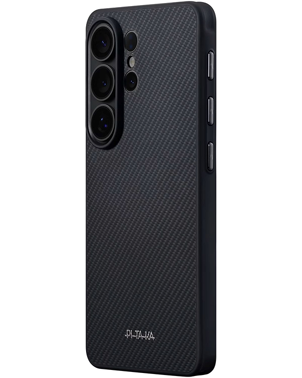 Фото - Чохол для смартфону Pitaka Cairn ProGuard Classic Twill 600D Black/Grey for Samsung Galaxy S26 Ultra (PBS2601U)