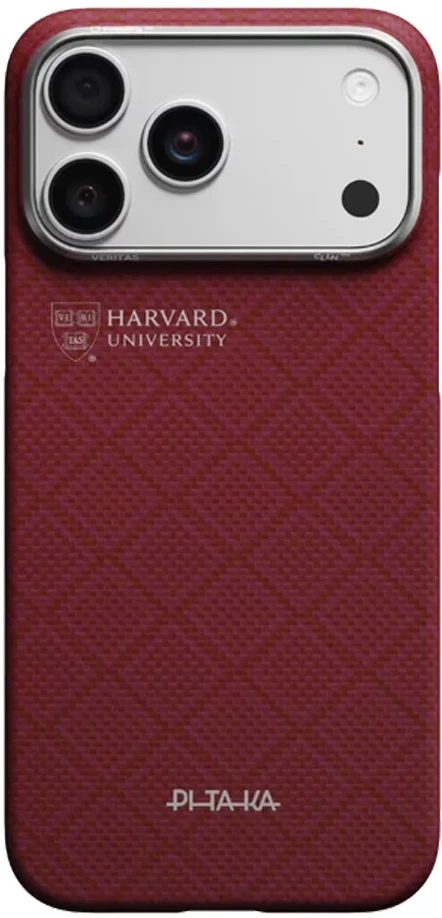 Чохол для смартфону Pitaka Edge Ultra-Slim Case Harvard Crimson for iPhone 17 Pro (PH1701P)