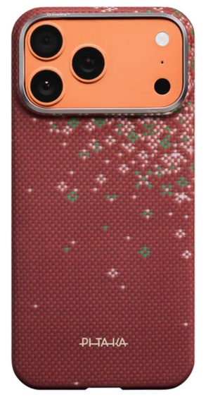 Чехол для смартфона Pitaka Edge Ultra-Slim Case Sakura Hours Daybreak Red for iPhone 17 Pro (SH1701PD)