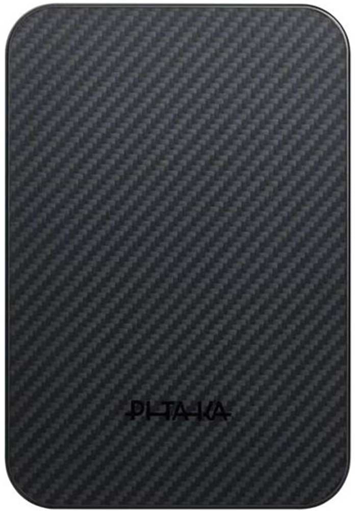 Батарея мобильная Pitaka Aramid Fiber Magnetic Qi2 10 000mAh Twill Black/Grey (PBQ2501)